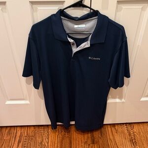 Columbia Men's Dark Blue Polo Shirt